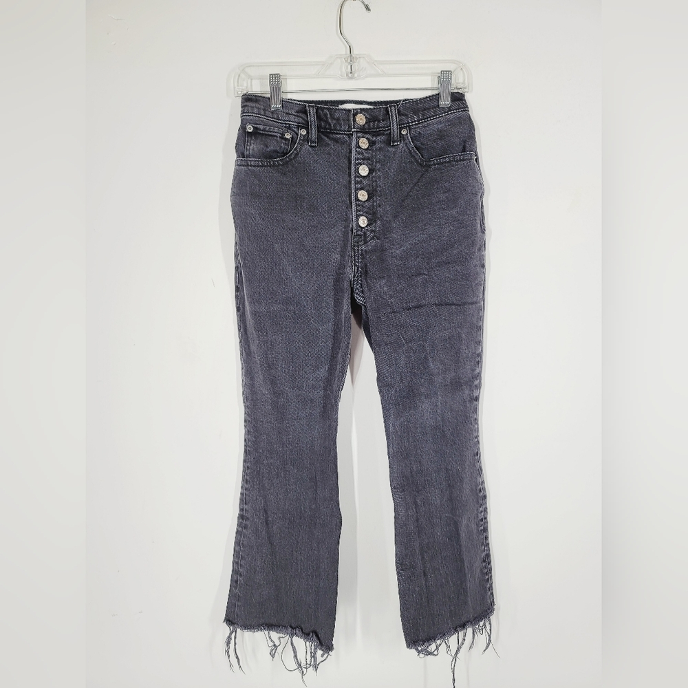 Abercrombie & Fitch The Kick Flare Ultra High Rise Jeans, Size 27/4